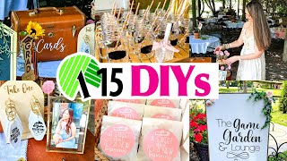 ⭐️BRILLIANT OUTDOOR PATIO PARTY IDEAS! Dollar Tree DIYs, Thrift Flips + Upcycled ideas!