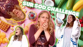 Sur Sød | Challenge 🤣 med min søster