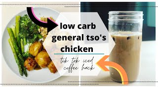 Tik Tok Coffee Hack | Keto General Tso's Chicken | 30 Days of Clean Keto