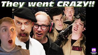 This wasn't even a BATTLE!! ERB: Ghostbusters vs. Mythbusters Reaction