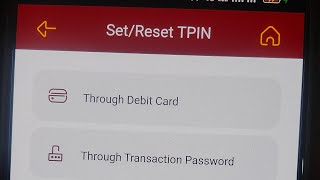 How to Set/Reset Tpin in PNB Mobile App