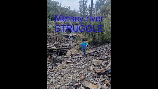 Mersey river. its fishing not catching