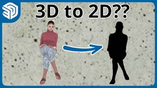 Instant 3D to 2D FaceMe with FredoPortrait