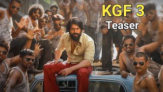 KGF Chapter3 Latest Teaser | Yash | SanjayDutt | Raveena Tandon | Srinidi Shetty | Prashanth Neel