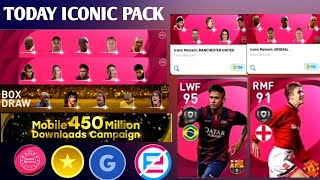 Today Iconic Pack & Free Rewards§||102 Iconic Neymar Coming In Pes2021 Mobile PTG