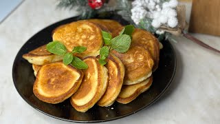 Оладьи как Пончики!!! Самые Пышные и Вкусные Оладьи, за 15 минут.