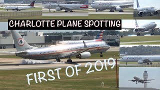 Plane Spotting Charlotte September 2019 FIRST TIME OF 2019