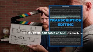 How to use Transcription tools to edit Client Work | Davinci Resolve 18.6