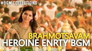 Samantha Entry BGM l Brahmotsavam l Mickey J Meyer l Gopi Sunder I