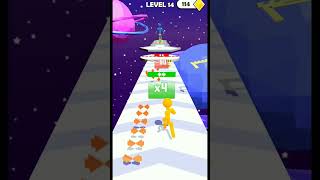 tall man run gameplay level- 14 #youtubeshorts #shorts #tallmanrun