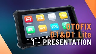 Get to know OTOFIX Car Diagnostic Tools 1：OTOFIX D1&D1 Lite  Introduction