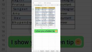 remove extra space between the characters in excel #viral #youtubeshorts