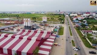 [4k],Landscape, Chamkar Dong Street, in Phnom Penh, Cambodia 2021, By Vutey Kh