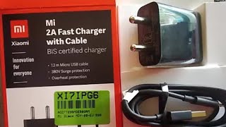 UNBOXING clip of "Mi-2A FAST CHARGER"