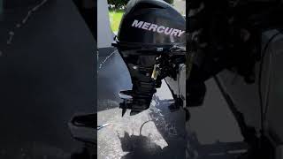 2012 Mercury 4 Stroke 20hp @ Idle