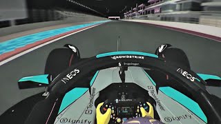 Lewis Hamilton Going Deep in Qatar GP