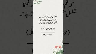 غم عقل کی کمی کا باعث بنتا ہے #shorts #trendingshorts #viral #youtubeshorts #quotes