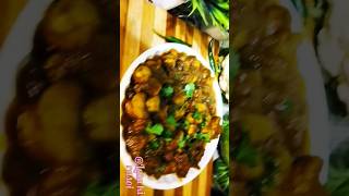 Mushroom Masala Recipe#shortvideo #viralvideo #youtubeshorts #latakirasoi