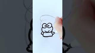 How To Draw Keroppi #hellokitty #mymelody #keroppi #drawing #cute