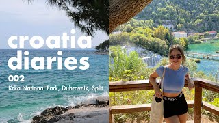 visiting Dubrovnik, Split & Krka national park | croatia diaries part 2