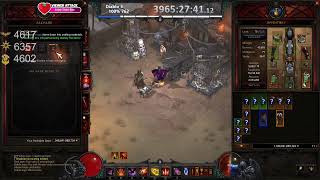 Day 762: (Worlds First) Diablo 3 100% Solo Non Seasonal Speedrun w/RoS & Necro (ENVTuber)