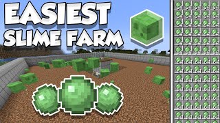 Easiest Slime Farm in Minecraft without Slime Chunk