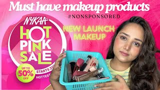 Nykaa Hot Pink Sale 2024 Haul + Recommendation *Non Sponsored || July Makeup Fav 🎀 Repurchased