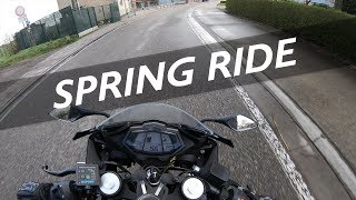 Yamaha YZF R125 Spring Ride | Kawasaki Z650 Wheelies | Suzuki GSXF 750