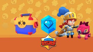 Открываю мегаящик за 4000 кубков + купил скин на Джесси | Brawl Stars