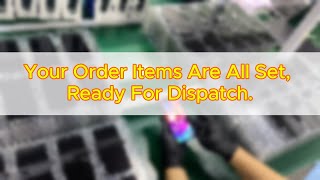 Your order items are all set, ready for dispatch