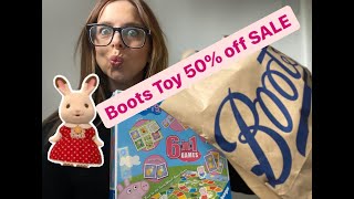 Boots Toy Sale Haul! Christmas Bargs Sylvanians Peppa Pig water beads