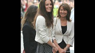 The Duchess of Cambridge his mom carole Middleton