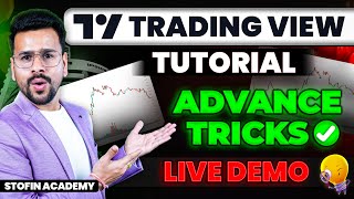 Tradingview Tutorial Advance Tricks | Technical Analysis of stocks | Trading For Beginners