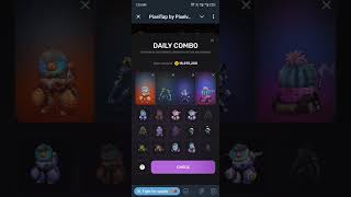 pixel tap daily combo cards today 15 July 2024