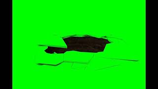 Earth quake green screen