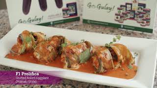 Chef Boy Yum Yum ni Idol E12: Stuffed Rolled Eggplant