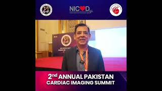 Prof. Zahid Jamal at 2nd Annual Pakistan Cardiac Imaging Summit