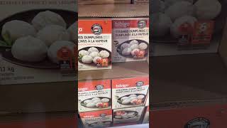 Korean Food “Mandu”🥟 available at Costco Canada🇨🇦#koreanfood #costco #dumplings #shorts