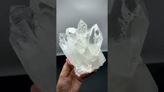 Robust Clear Quartz Cluster with Excellent Transparency from Pakistan #quartz #minerals #crystals