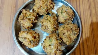 Home made tasty onion vada - recipe | ಮನೆಯಲ್ಲಿ ತಯಾರಿಸಿದ ಟೇಸ್ಟಿ ಈರುಳ್ಳಿ ವಡಾ - ಪಾಕವಿಧಾನ