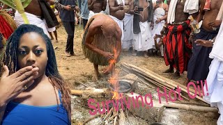 Unbelievable! Surviving Hot Oil | Our Ghana Travel Vlog | Juss Vlog