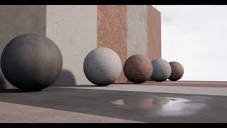 [UE4] Marketplace - Urban Materials Pack Preview