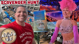 Allure Scavenger Hunt | Ice Games Show | Part 3 | Allure of the Seas | Royal Caribbean Cruise Line