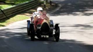 Brescia Bugatti with a Picnic Basket on it, at La Vie en Bleu Prescott Hill 2010