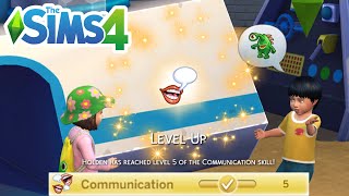 How To Max Toddler Communication Skill (Cheat) - The Sims 4