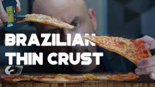 Brazilian Thin Crust Pizza. The Thinnest PIzza In The World. But...Is It The Crispiest?