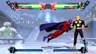 UMVC3, Spencer Wire Grapple H Shot Assist Use Examples