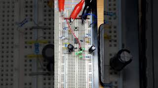 1st Demo DIY Voltage Booster 2N2222 NPN BJT 555 Monostable Limited Trigger Timing #voltage #howto