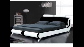 Paris Designer Leather Bed