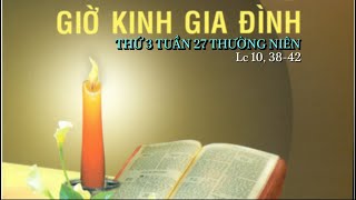 THỨ 3 TUẦN 27 TN 08/10/2024